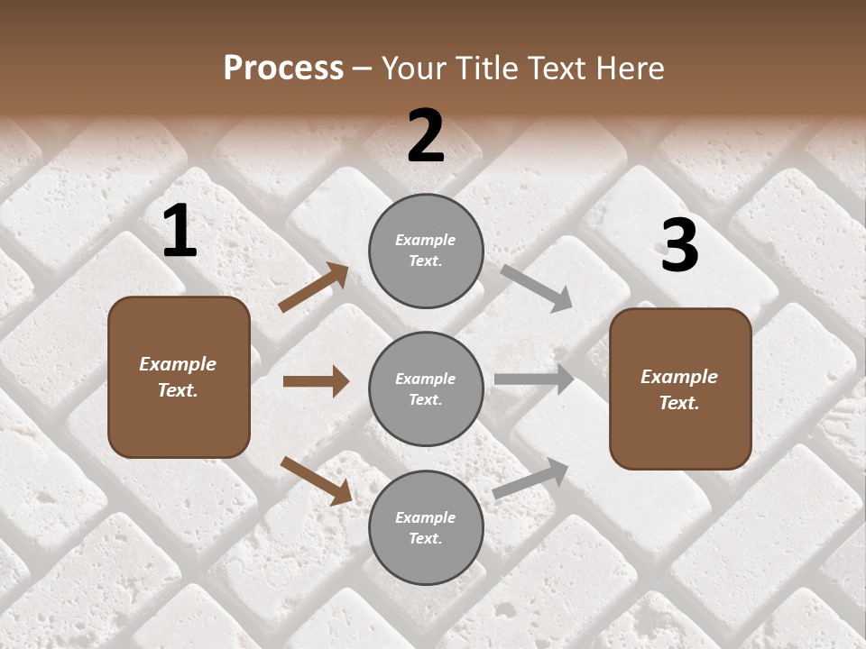 Material Motif Travertine PowerPoint Template