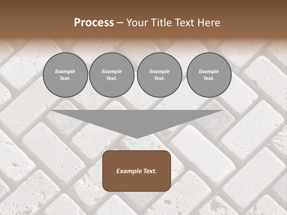 Material Motif Travertine PowerPoint Template
