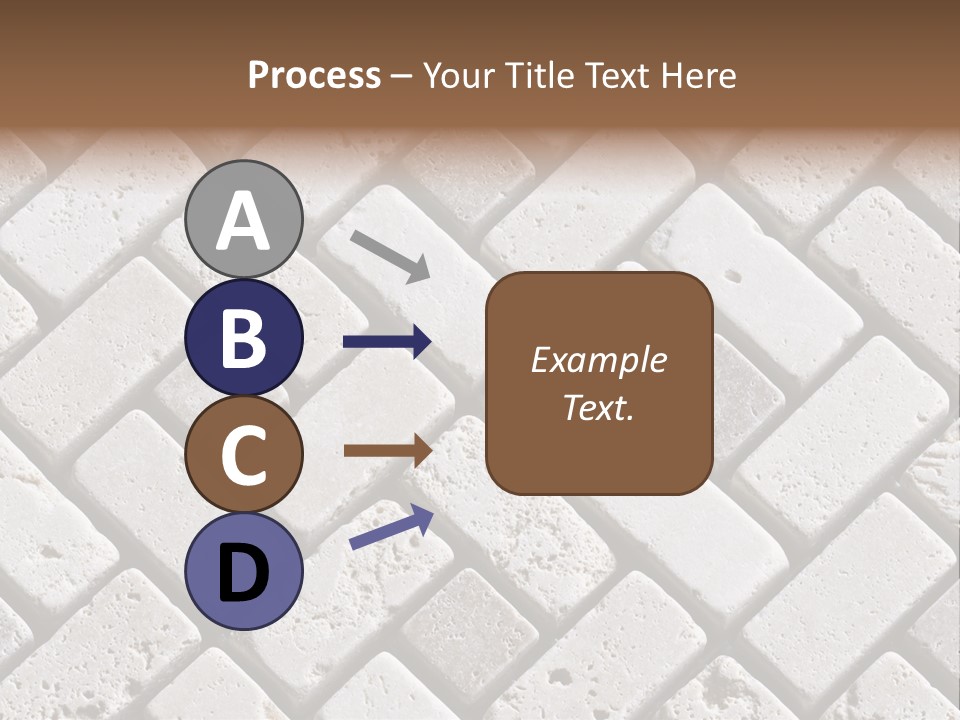 Material Motif Travertine PowerPoint Template