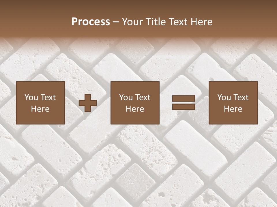 Material Motif Travertine PowerPoint Template