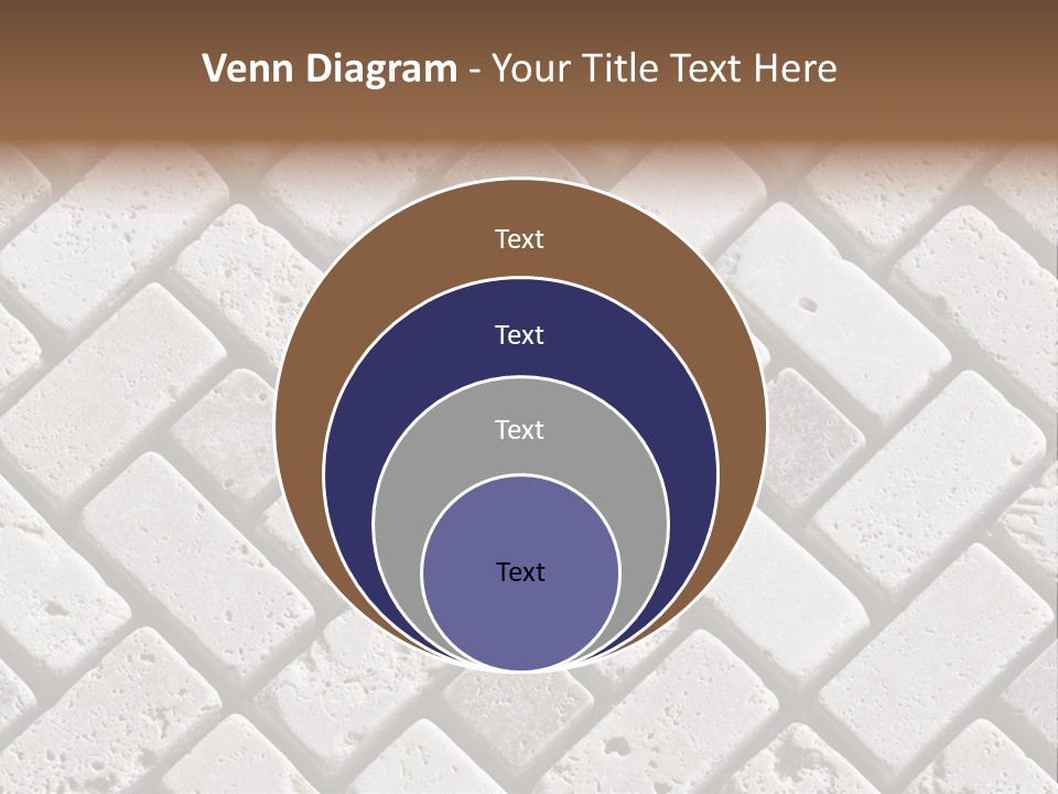 Material Motif Travertine PowerPoint Template