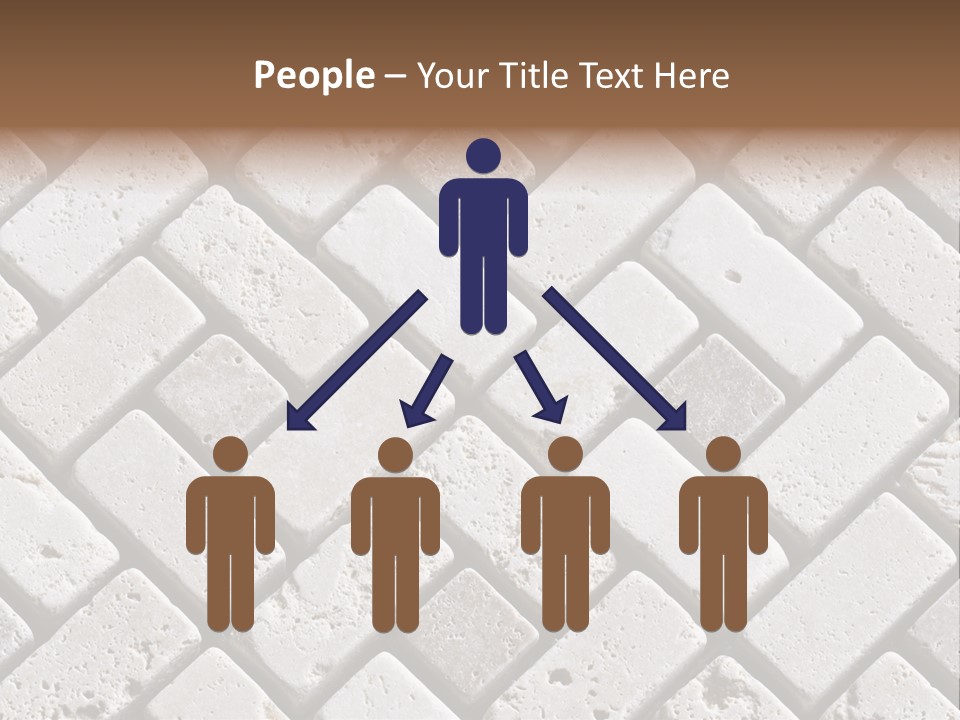 Material Motif Travertine PowerPoint Template