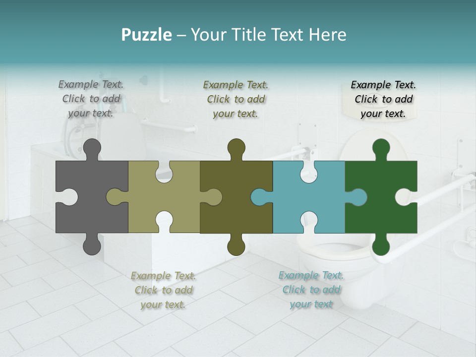 Lame Care Institutions PowerPoint Template