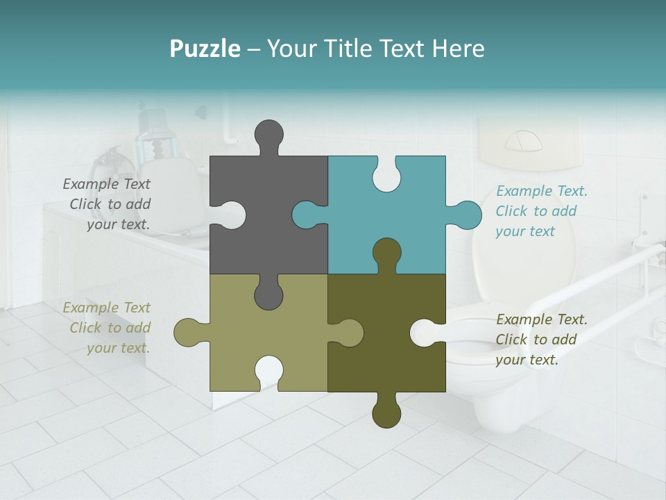 Lame Care Institutions PowerPoint Template