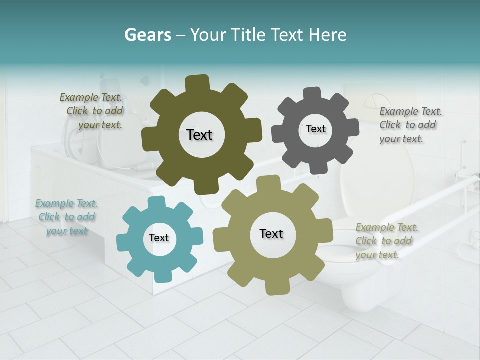 Lame Care Institutions PowerPoint Template
