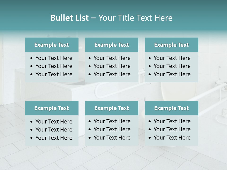 Lame Care Institutions PowerPoint Template