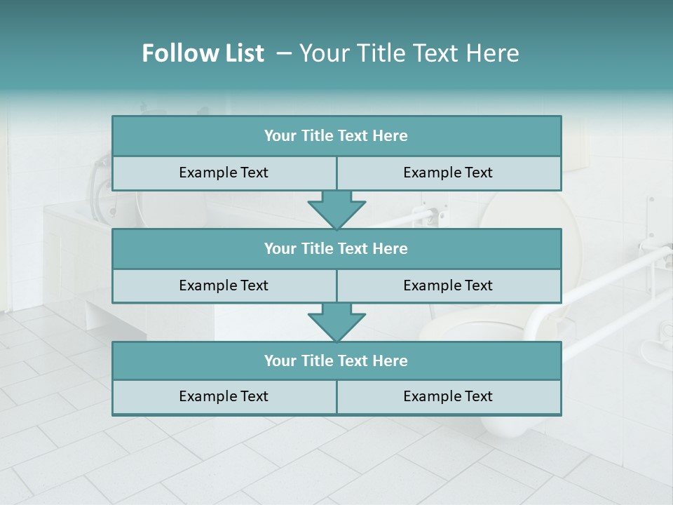 Lame Care Institutions PowerPoint Template