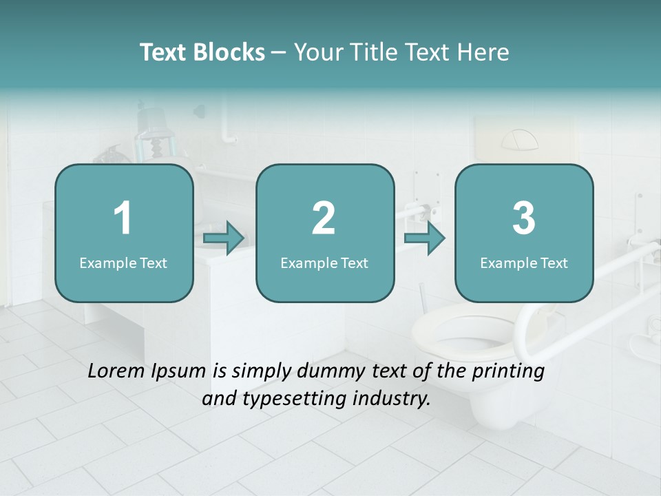 Lame Care Institutions PowerPoint Template
