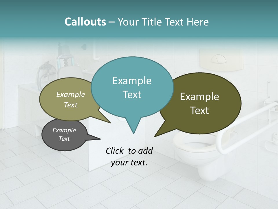 Lame Care Institutions PowerPoint Template