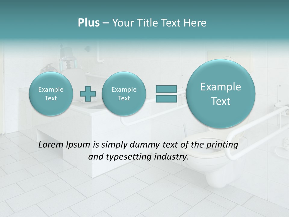 Lame Care Institutions PowerPoint Template