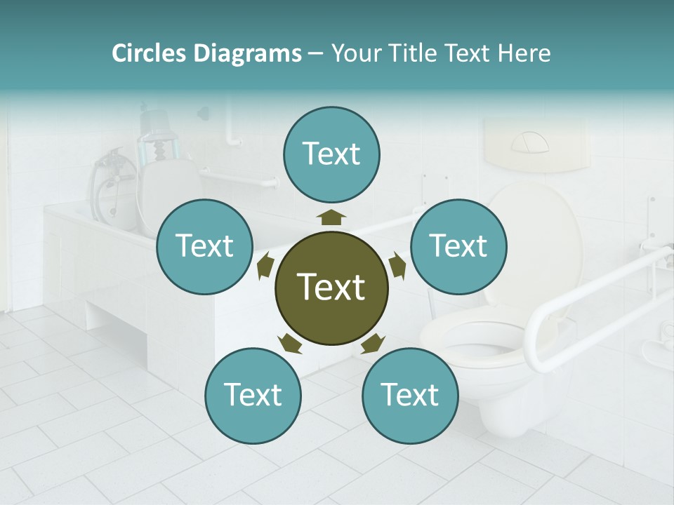 Lame Care Institutions PowerPoint Template