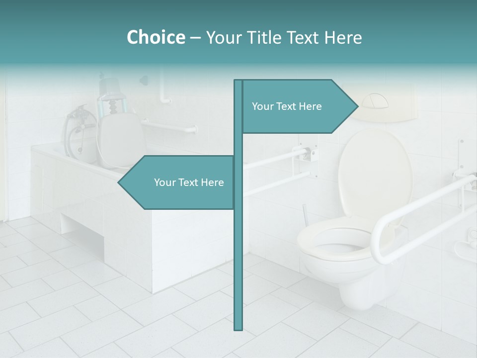 Lame Care Institutions PowerPoint Template