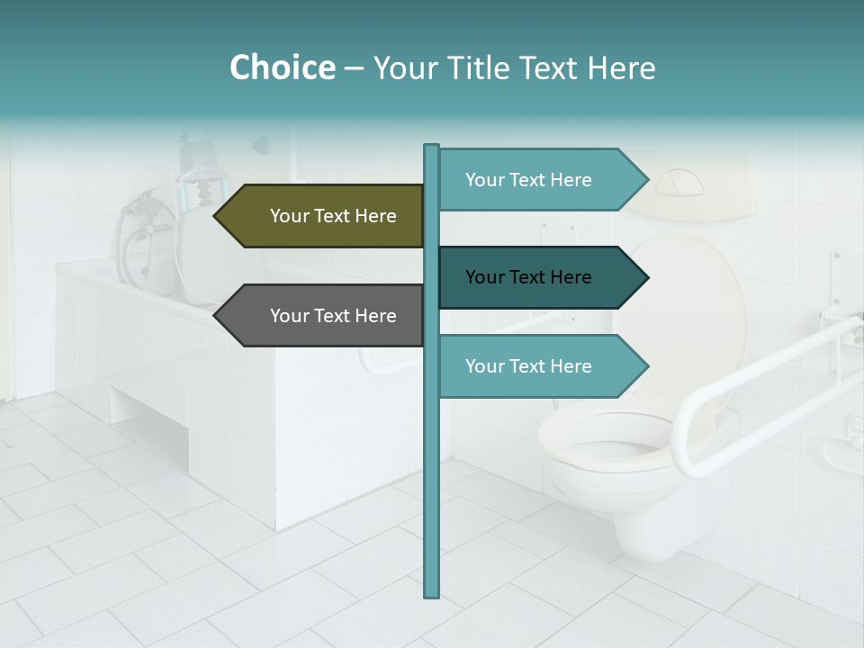 Lame Care Institutions PowerPoint Template