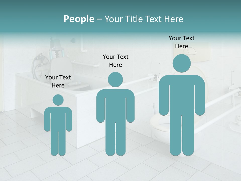 Lame Care Institutions PowerPoint Template