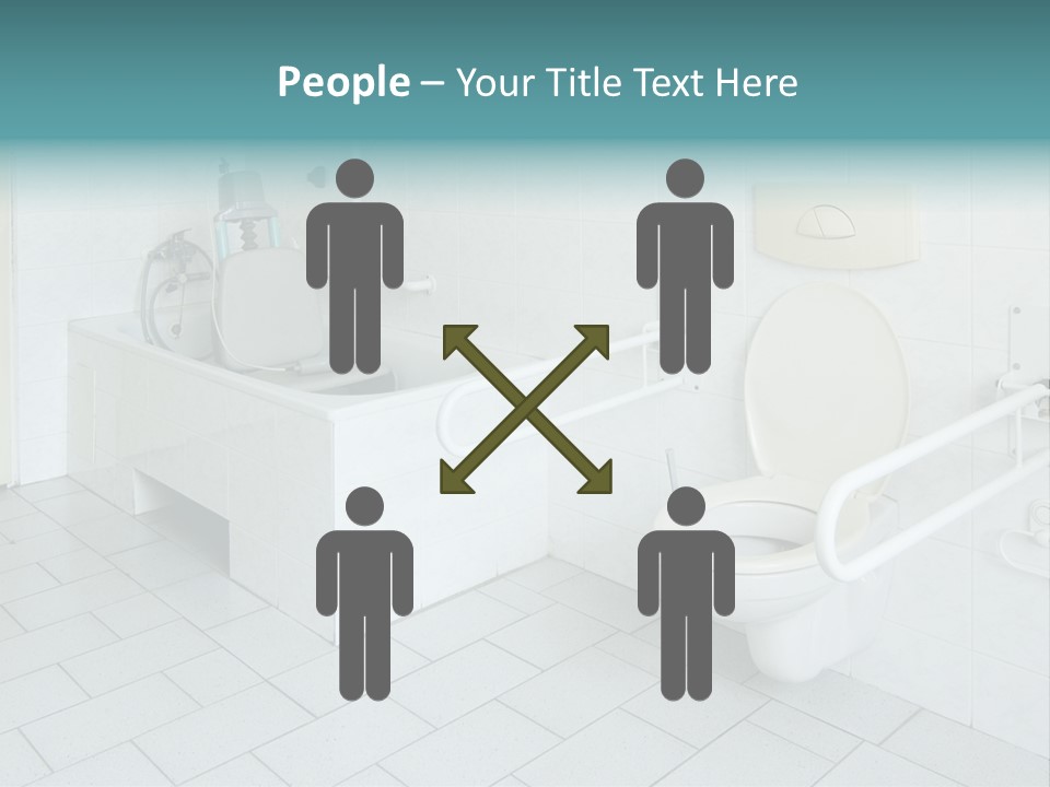 Lame Care Institutions PowerPoint Template