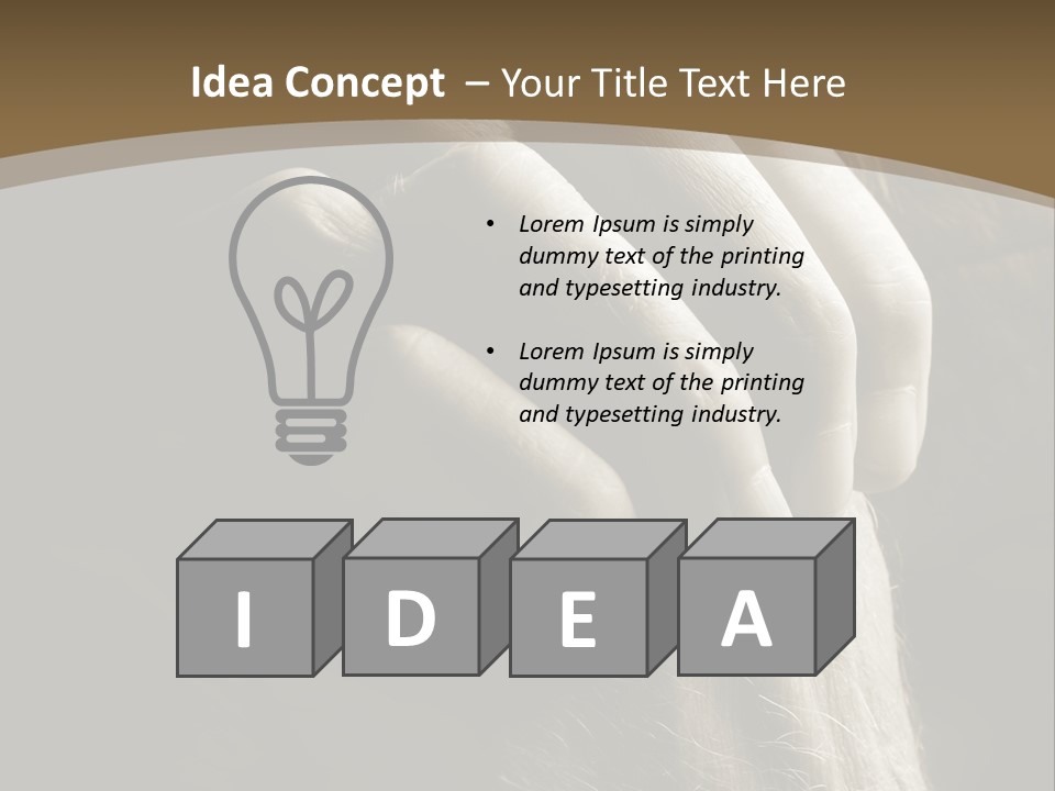 One Men Love PowerPoint Template