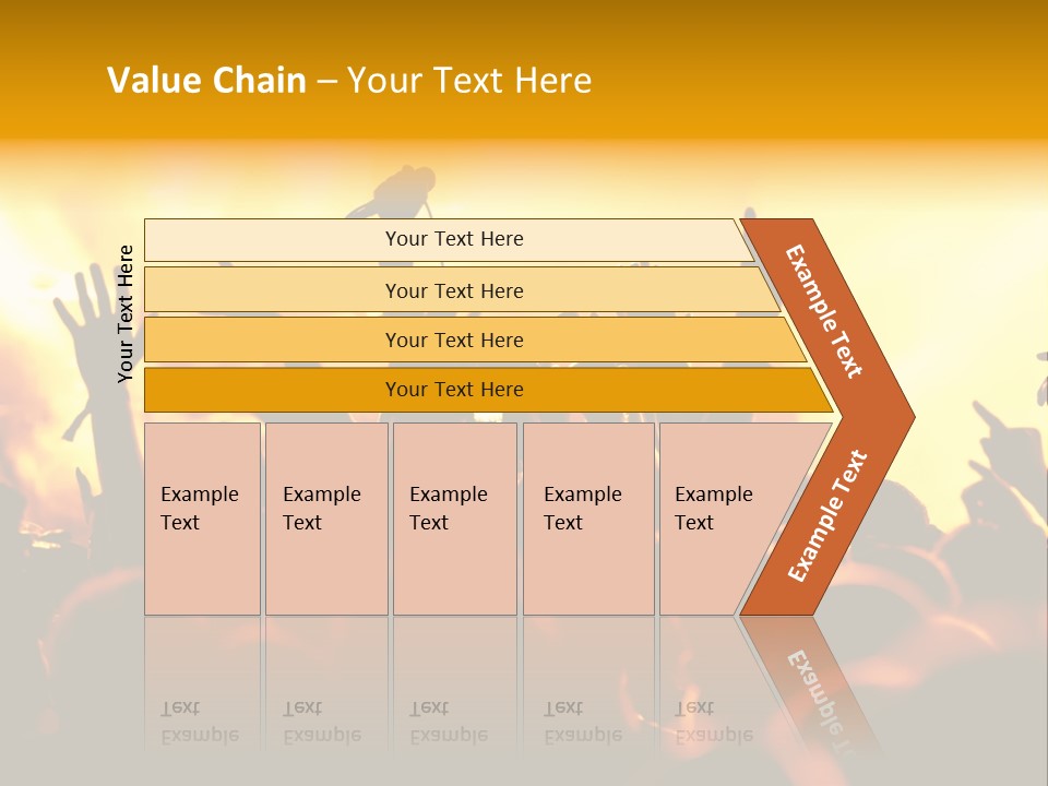 Musician Applauding Back PowerPoint Template