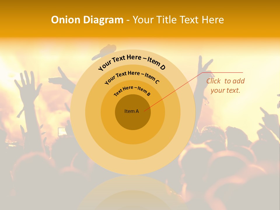 Musician Applauding Back PowerPoint Template