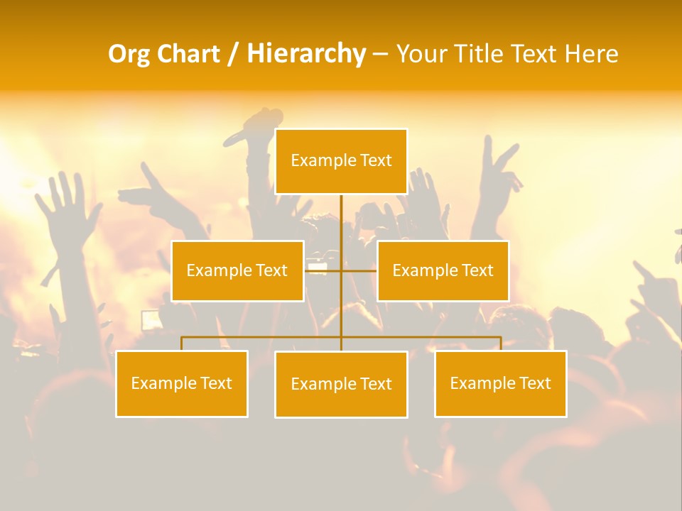 Musician Applauding Back PowerPoint Template