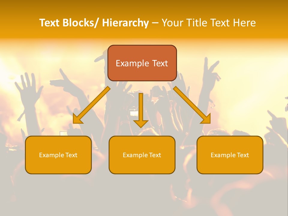 Musician Applauding Back PowerPoint Template