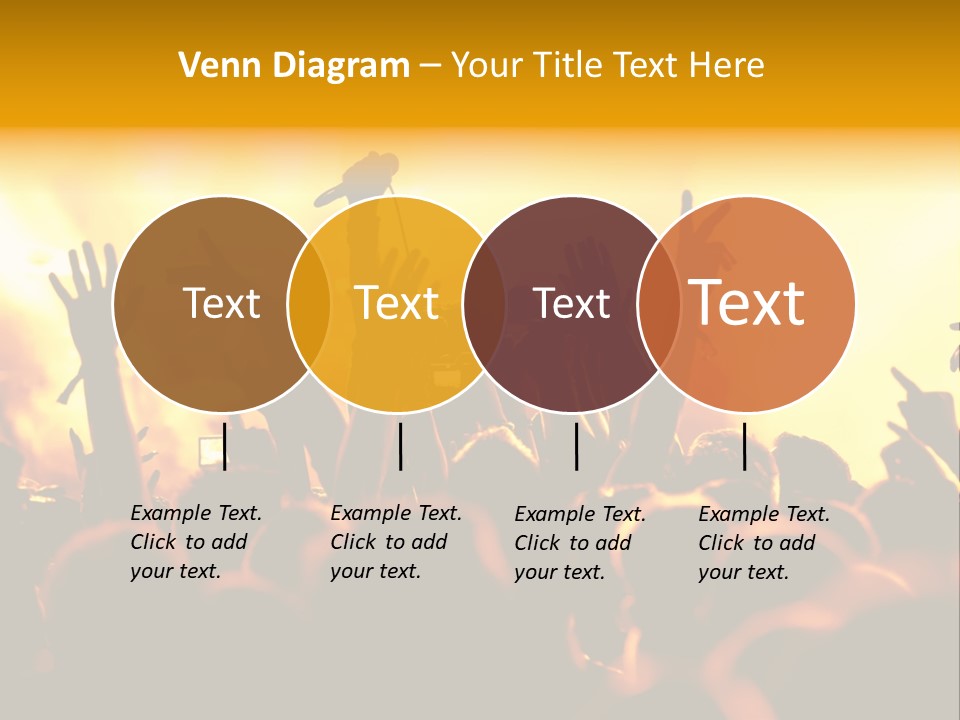 Musician Applauding Back PowerPoint Template