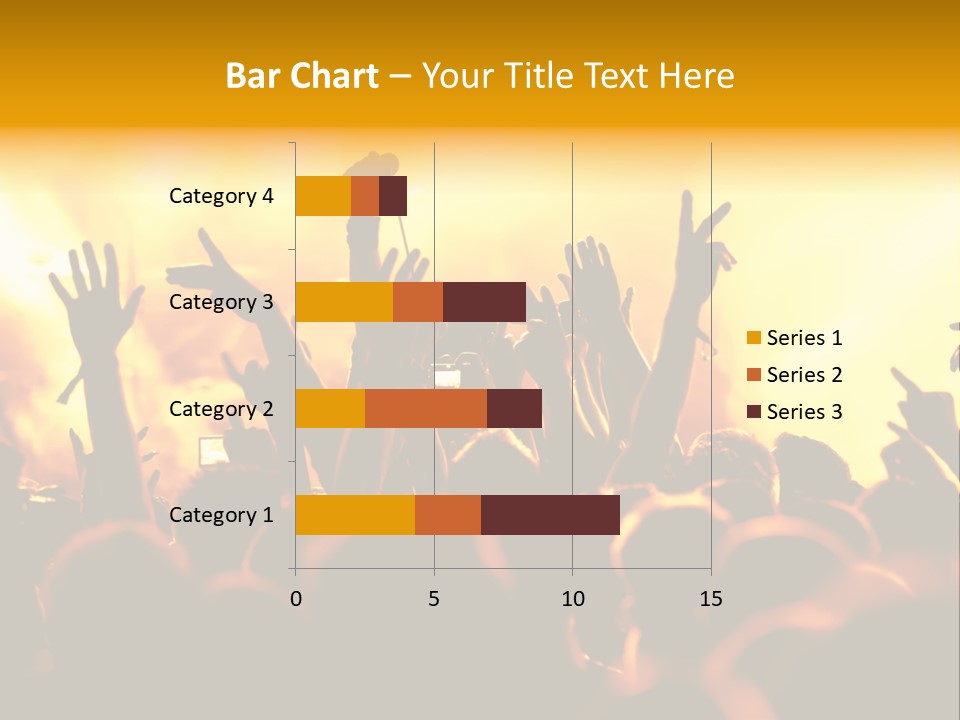 Musician Applauding Back PowerPoint Template