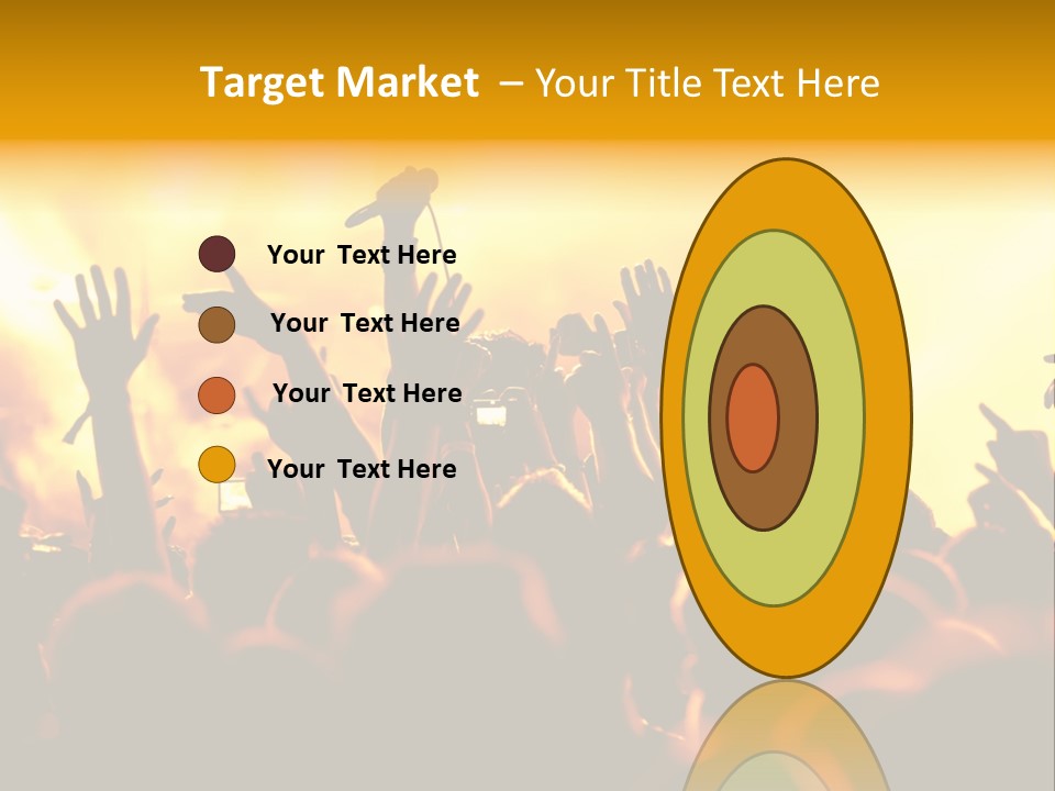 Musician Applauding Back PowerPoint Template