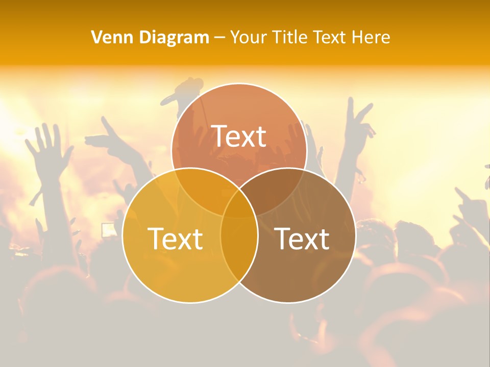 Musician Applauding Back PowerPoint Template