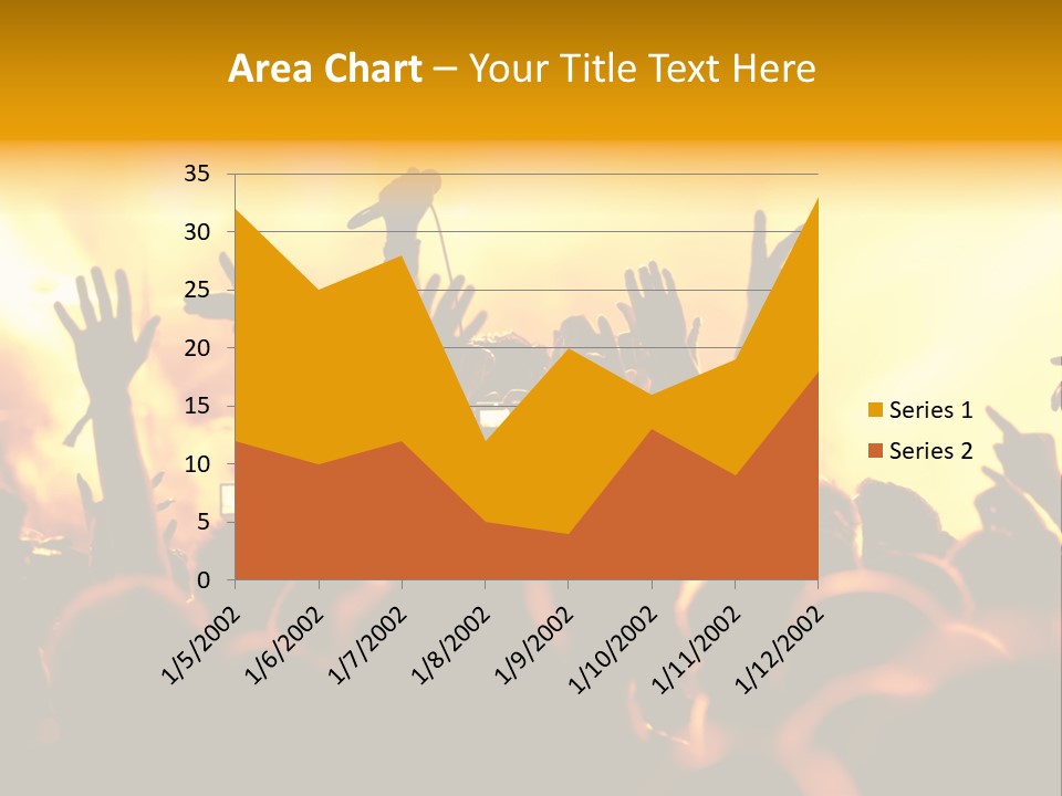 Musician Applauding Back PowerPoint Template