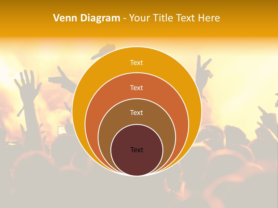 Musician Applauding Back PowerPoint Template