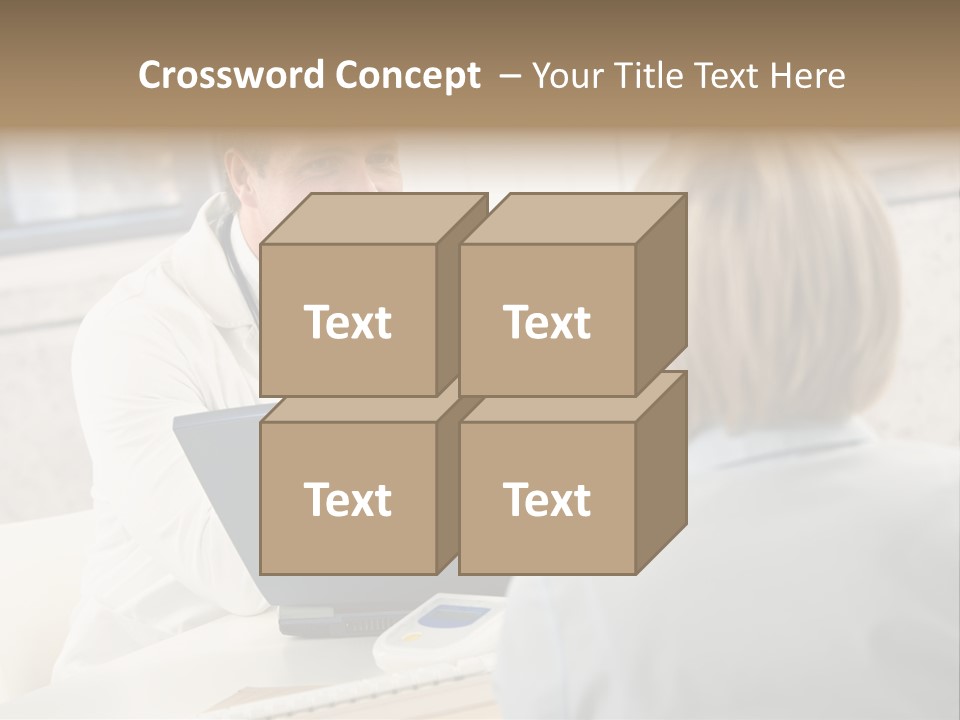Medical Horizontal Office PowerPoint Template