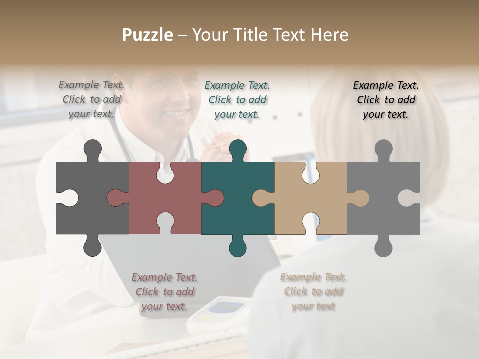 Medical Horizontal Office PowerPoint Template