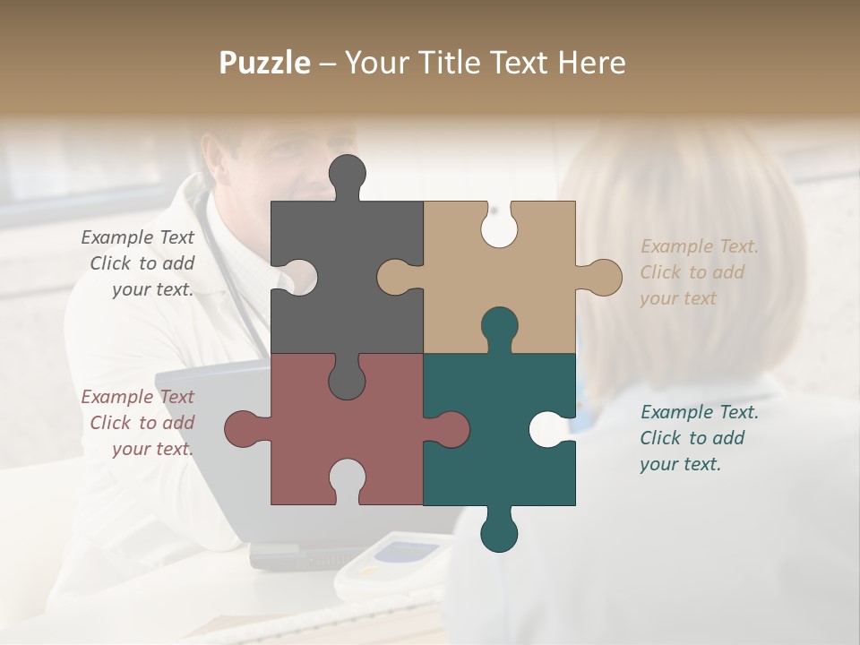 Medical Horizontal Office PowerPoint Template