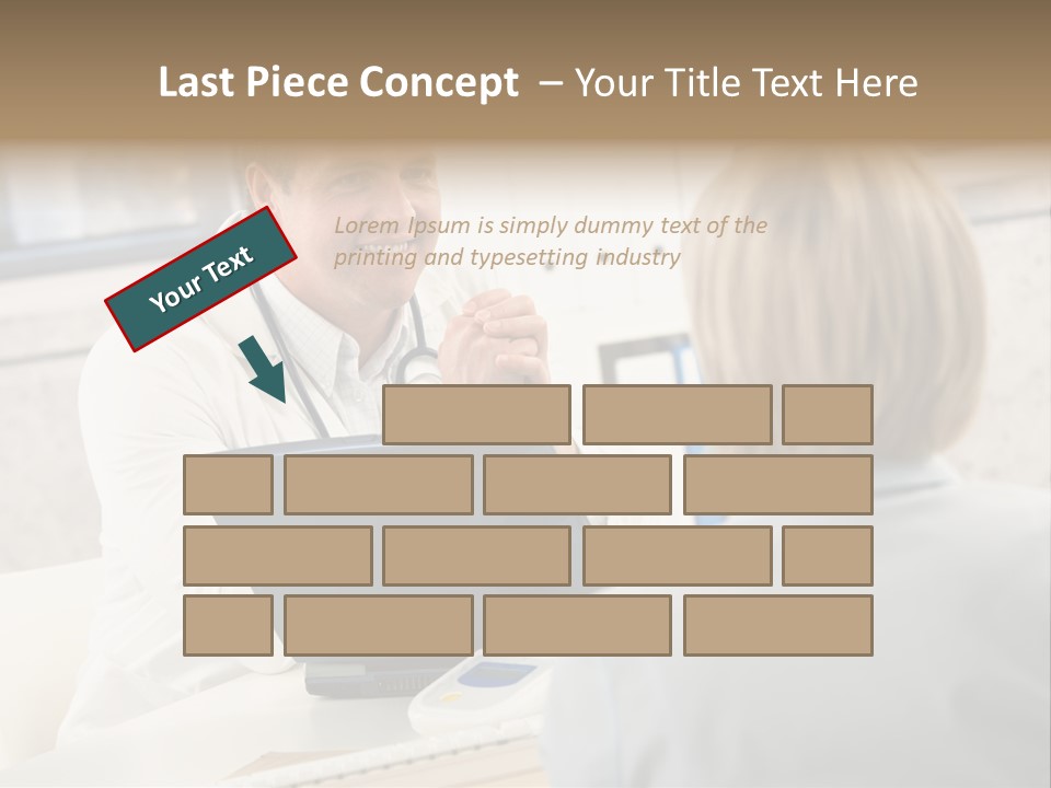 Medical Horizontal Office PowerPoint Template