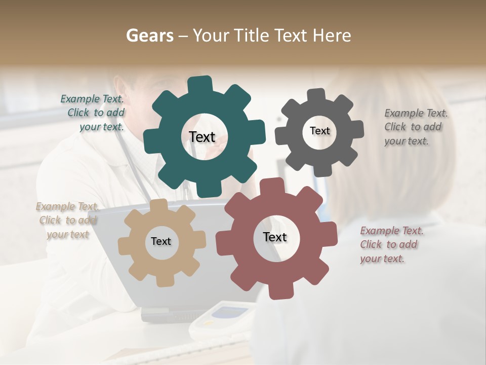 Medical Horizontal Office PowerPoint Template