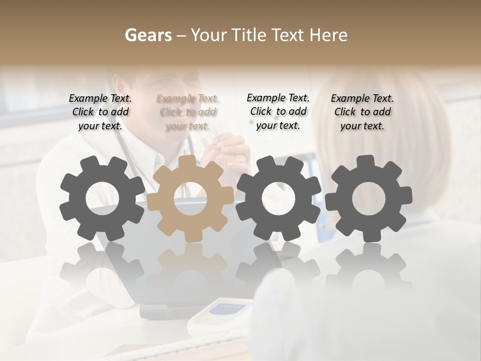 Medical Horizontal Office PowerPoint Template