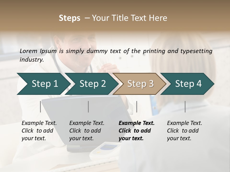Medical Horizontal Office PowerPoint Template