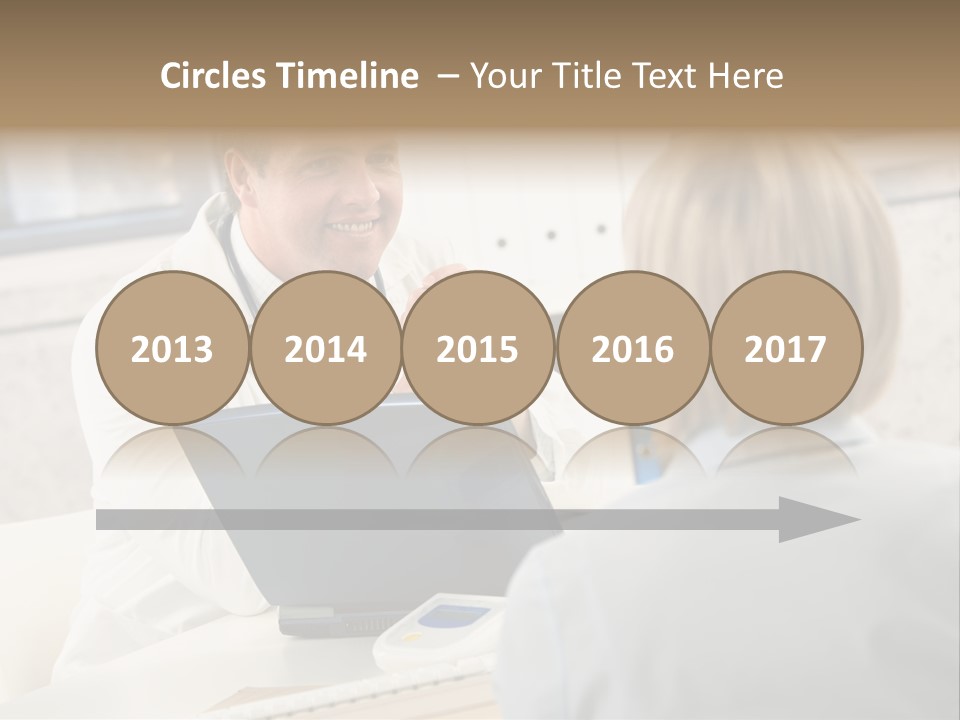 Medical Horizontal Office PowerPoint Template