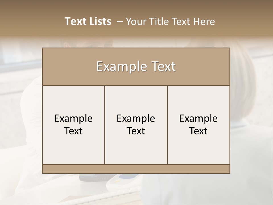 Medical Horizontal Office PowerPoint Template
