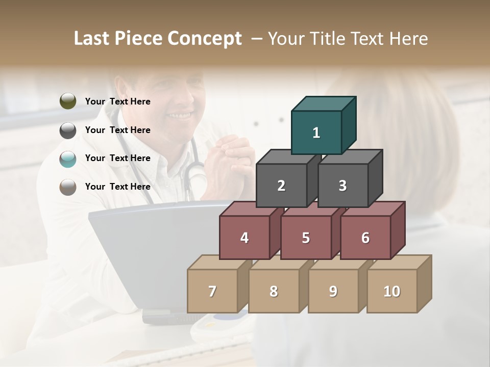 Medical Horizontal Office PowerPoint Template