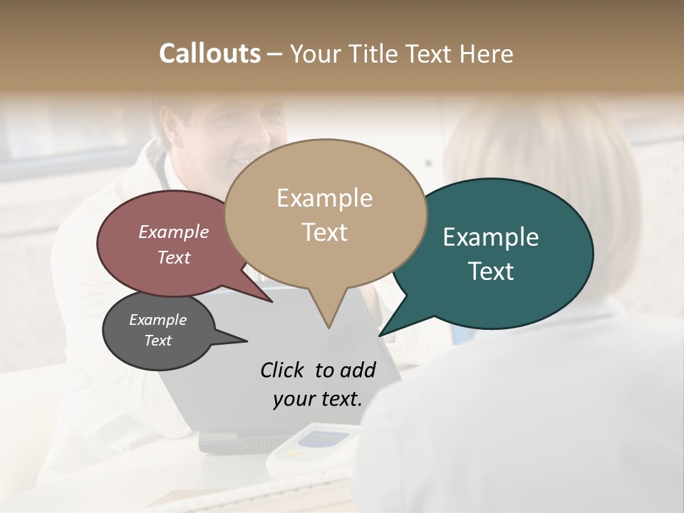 Medical Horizontal Office PowerPoint Template