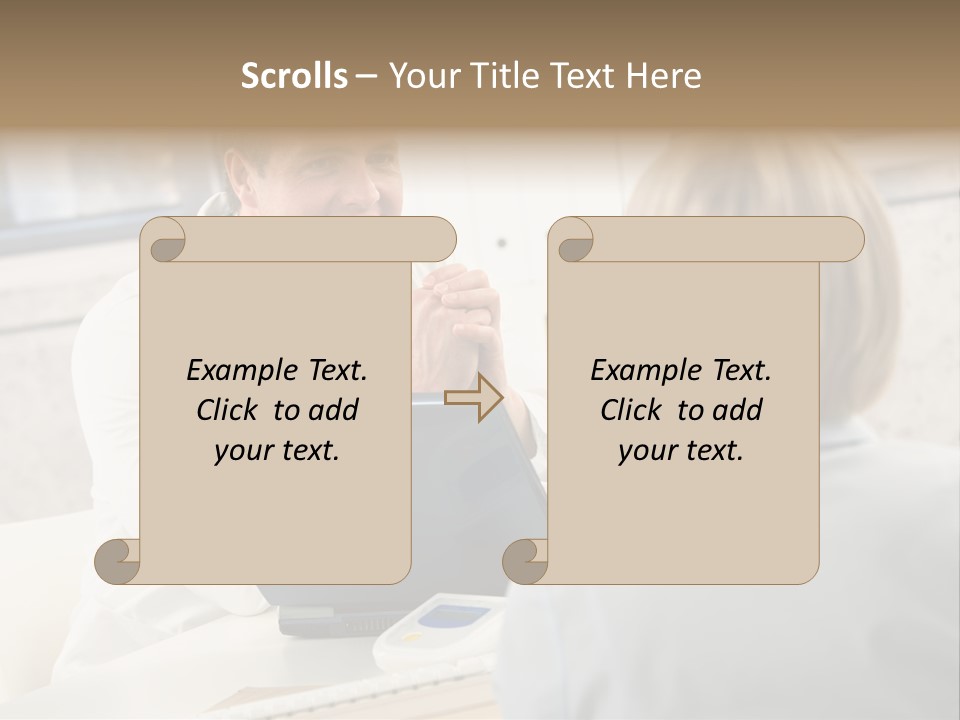 Medical Horizontal Office PowerPoint Template