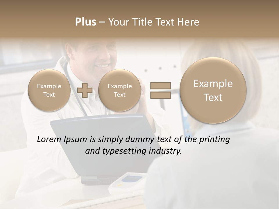 Medical Horizontal Office PowerPoint Template