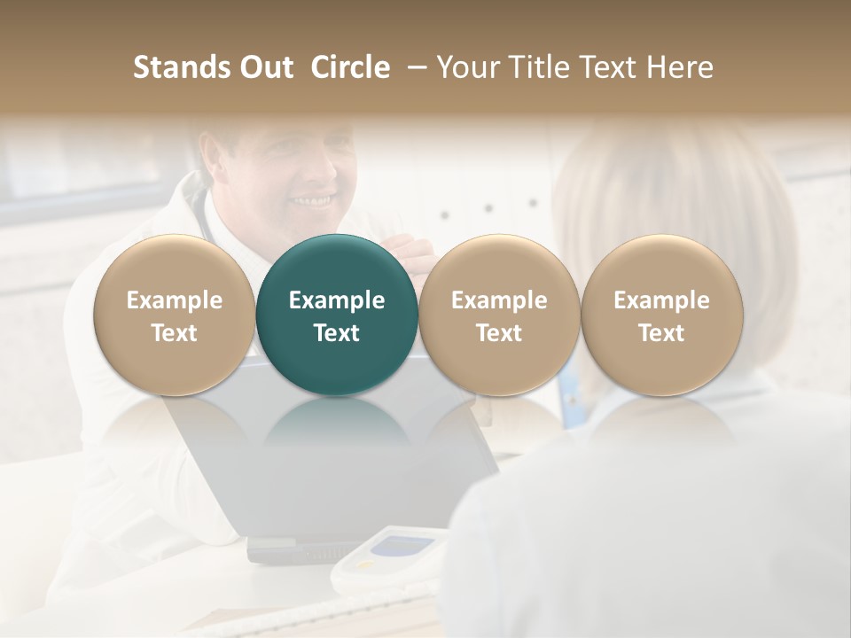 Medical Horizontal Office PowerPoint Template