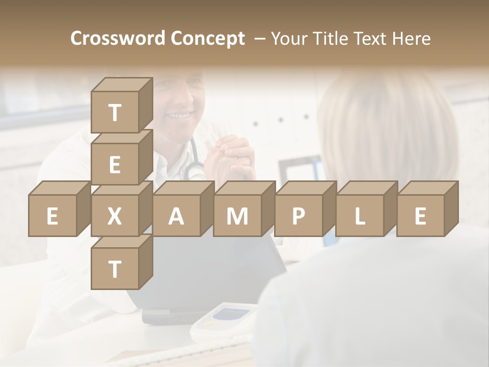 Medical Horizontal Office PowerPoint Template