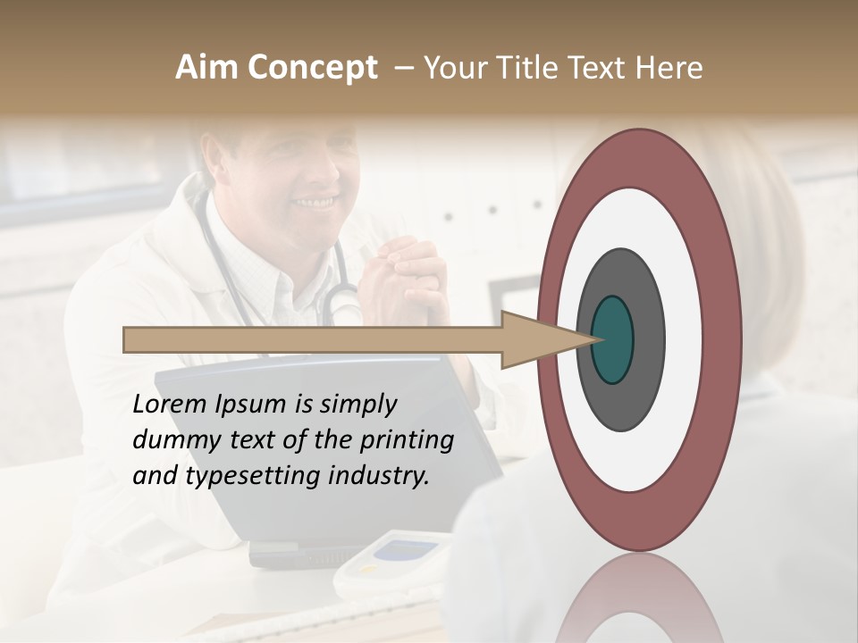 Medical Horizontal Office PowerPoint Template