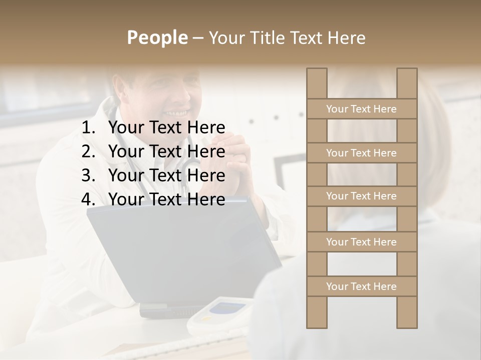 Medical Horizontal Office PowerPoint Template