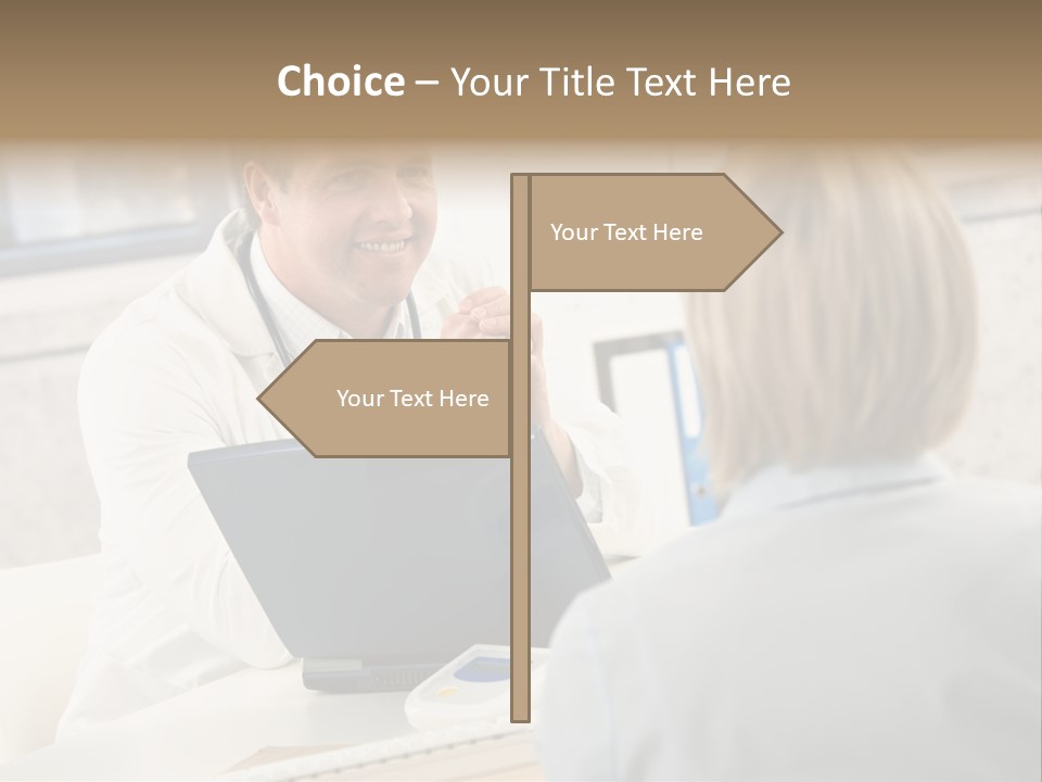 Medical Horizontal Office PowerPoint Template