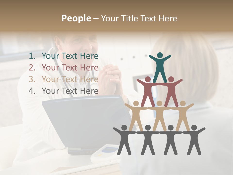 Medical Horizontal Office PowerPoint Template