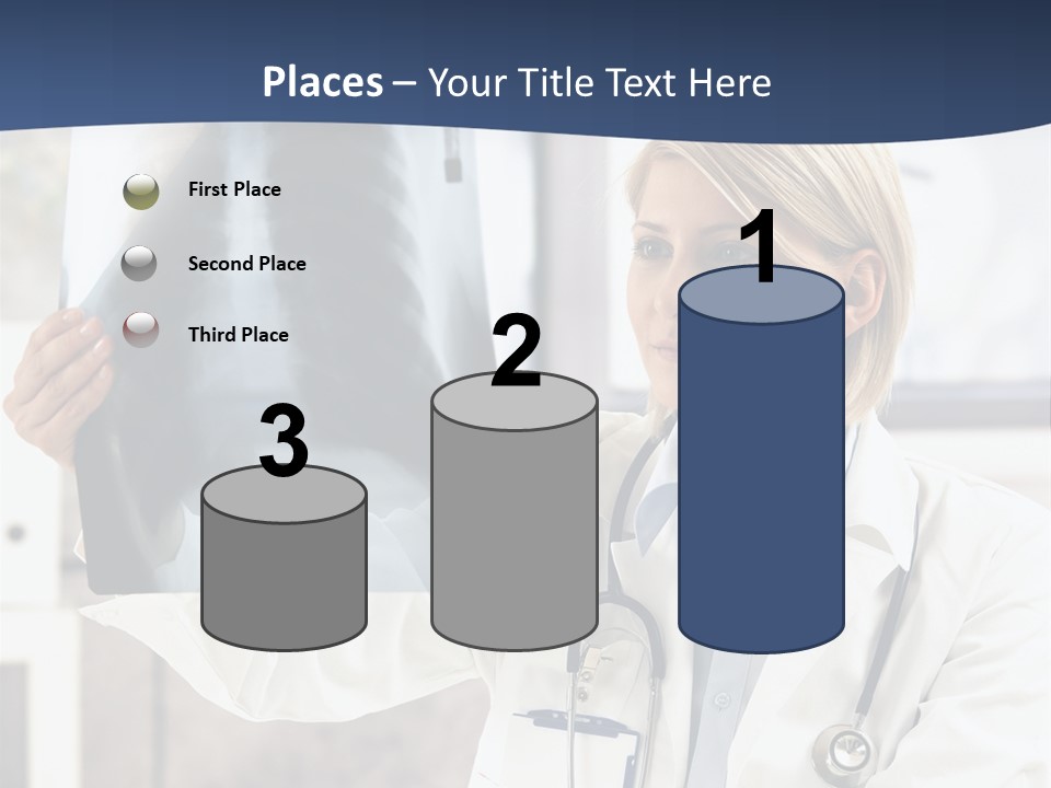 Clinical Woman Young PowerPoint Template